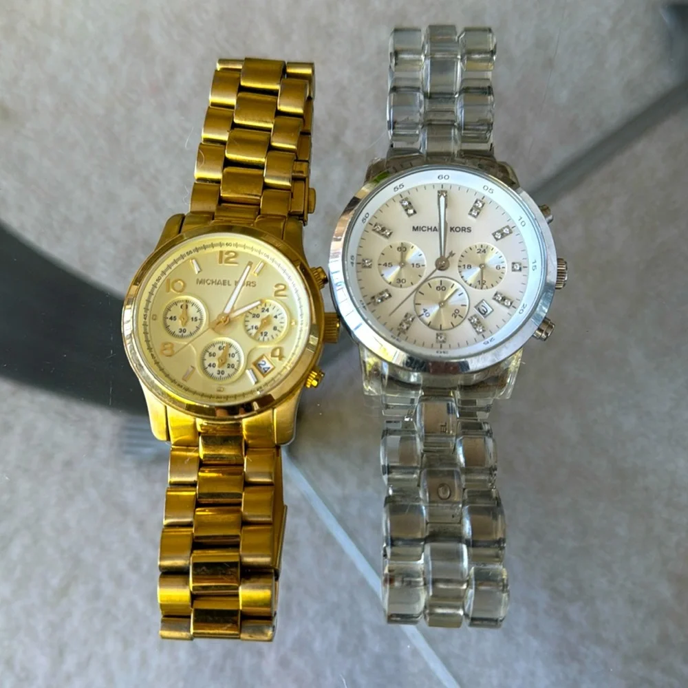 Michael Kors 2 Watches - Picture 1 of 12